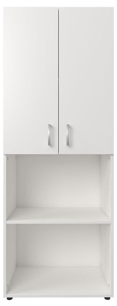 Kombi Trio 22 Weiß – Aktenschrank mit 2 Türen und höhenverstellbaren Einlegeböden