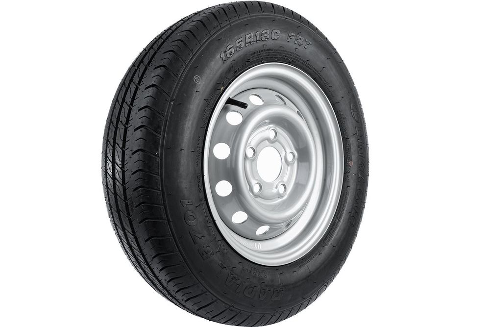 UNITRAILER 2er Set Anhänger Kompletträder 165/80 R13C für schwere Lasten
