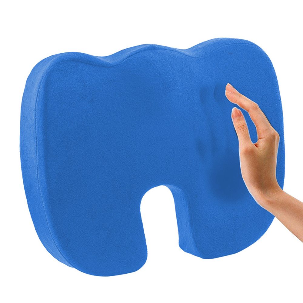 Orthopädisches Sitzkissen Bürostuhl Kissen Memory Foam Stuhlkissen Fördert Durchblutung Erhöht Sitzkomfort Ergonomisches Büro Auto Rollstuhl Retoo