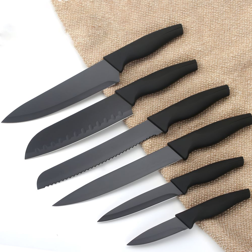 Kochmesser 16er Set Messer Küchenmesser Laser Muster Scharfes Japanisches Santokumesser Hackbeil Schneiden Allzweckmesser Ultrascharfe Klingen Retoo