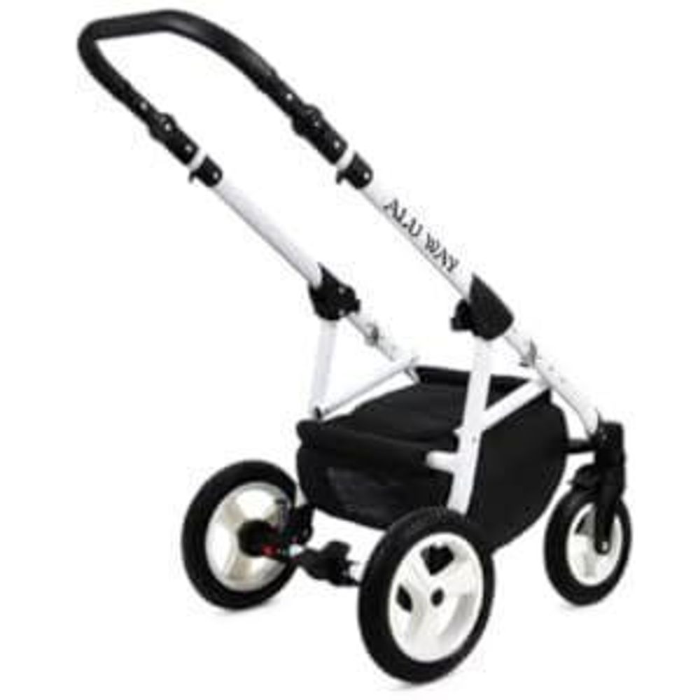 BabyLux® Alu Way | Kocárek 3v1 Set | Mint | Kombinovaný kocárek | Sada kocárku | Buggy + Bab