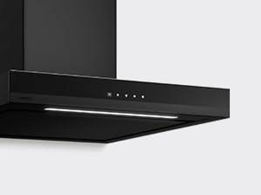 Klarstein Velaire Dunstabzugshaube 90 cm - A++ , 595 m³/h, Touch-Bedienung, LED, leise, Wandhaube, Aluminium- & Aktivkohlefilter, Schwarz