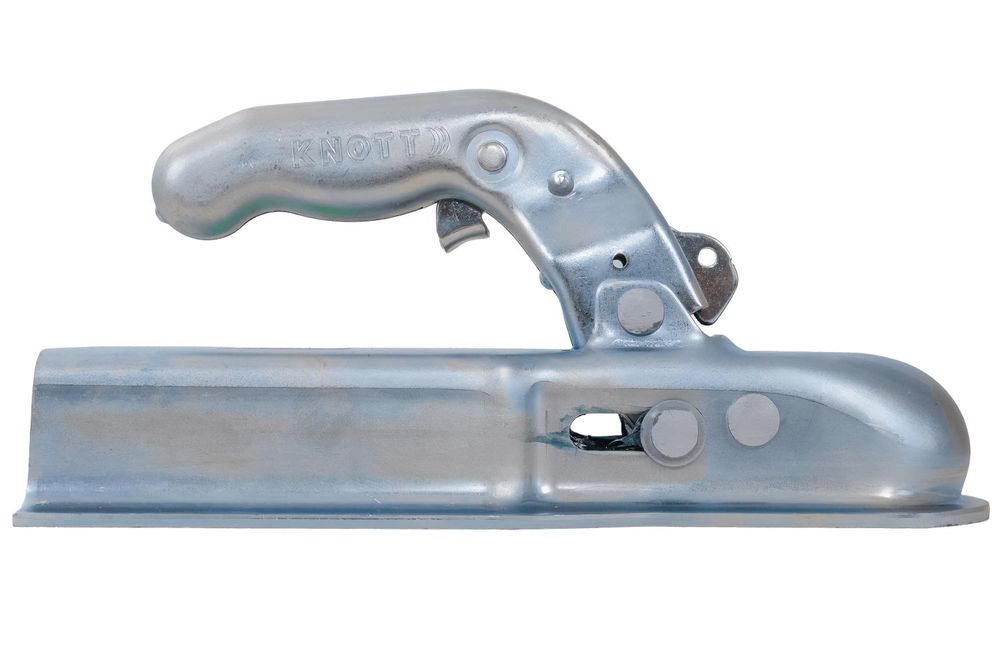 Knott Kq14-C Kugelkupplung Für 1400Kg Anhänger Mit 70Mm Vierkantdeichsel