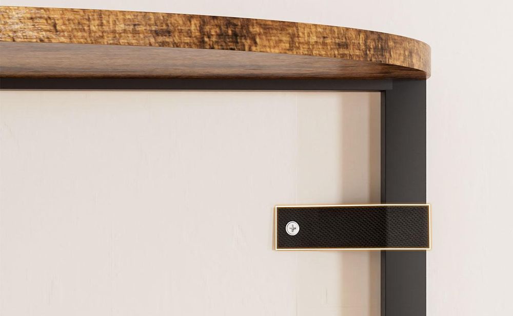 YORBAY Eckregal 6 Ebenen platzsparend Standregal stehend Hoch Regal mit Kippschutz, 170cm