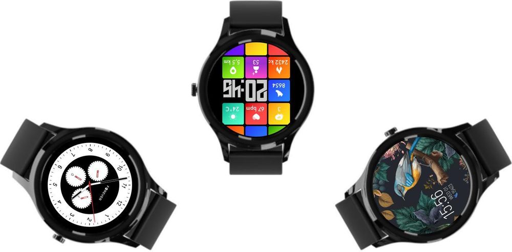 Forever Smartwatch ForeVive 3 SB-340 IP68 resistenza all'acqua 200mAh 1,32 pollici Nero