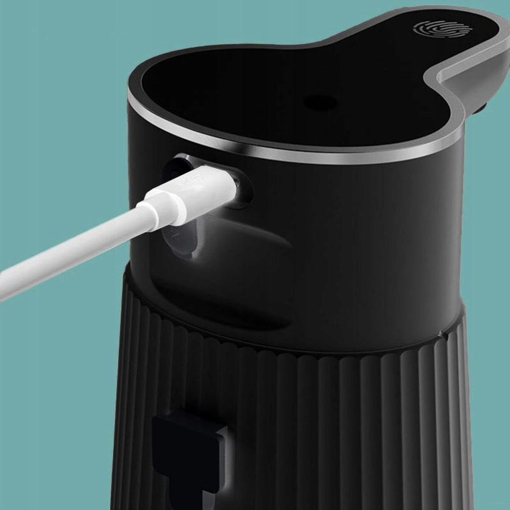 Bezdotykowy Dozownik Mydła Płynu 400ml Automatyczny Dyspenser Duży USB-C IR