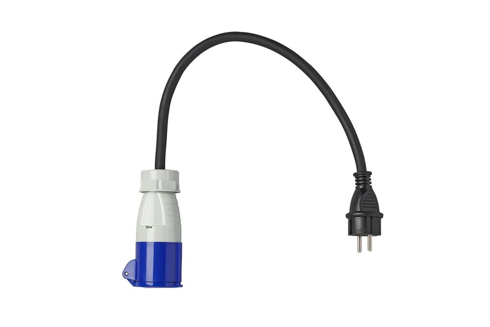 Adapterkabel 40cm von Schukostecker auf CEE