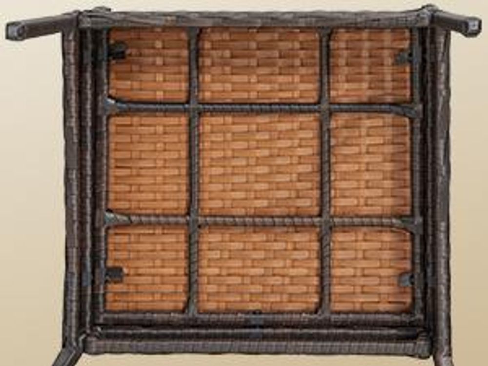 SONGMICS (4-tlg) Gartenlounge-Set, Balkonmöbel, aus PE-Polyrattan, braun-taupe