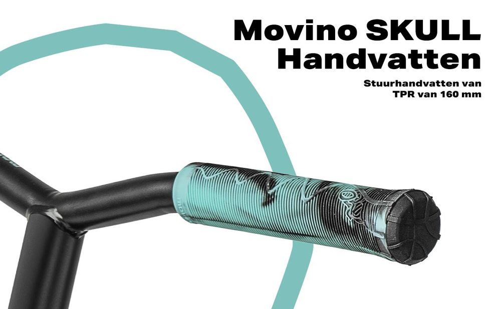 Stuntstep MOVINO GLIDE Skatepark licht 3,3kg ABEC-9 IHC