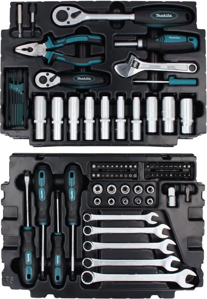 Makita E-11542 Werkzeug-Set 87-tlg. im MAKPAC Gr. 1