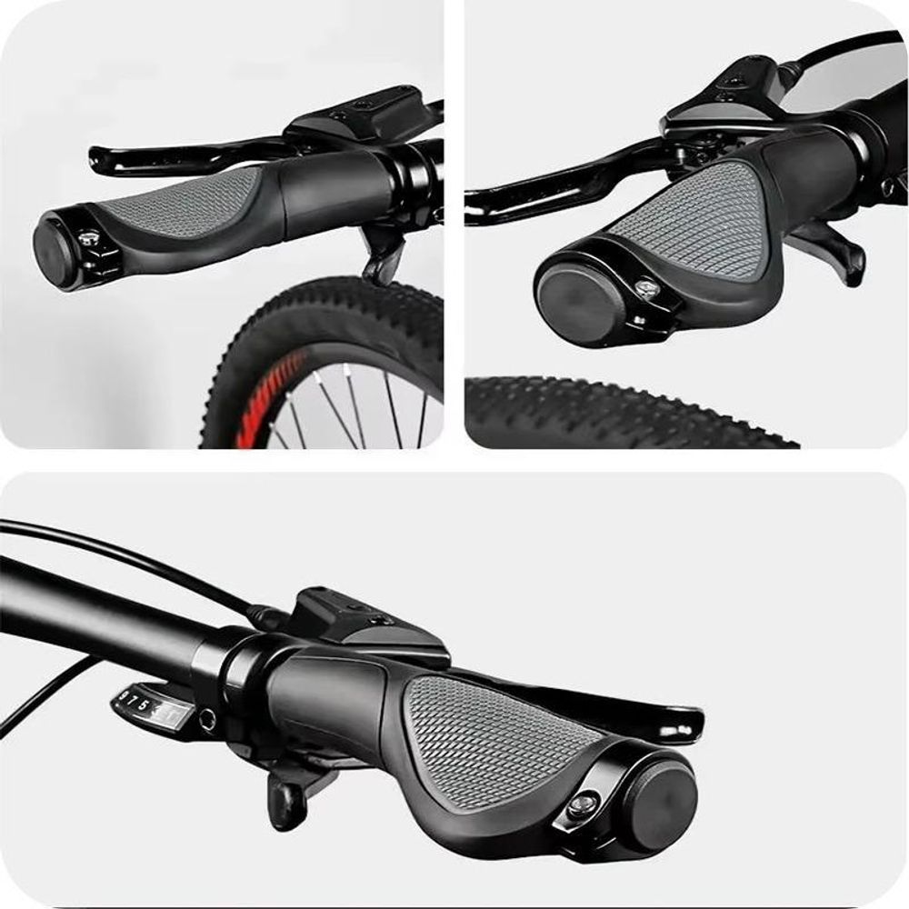 MUNDO ® Chwyty Gripy Rączki Rogi Rowerowe Do Kierownicy Na Kierownice Do Roweru Mtb