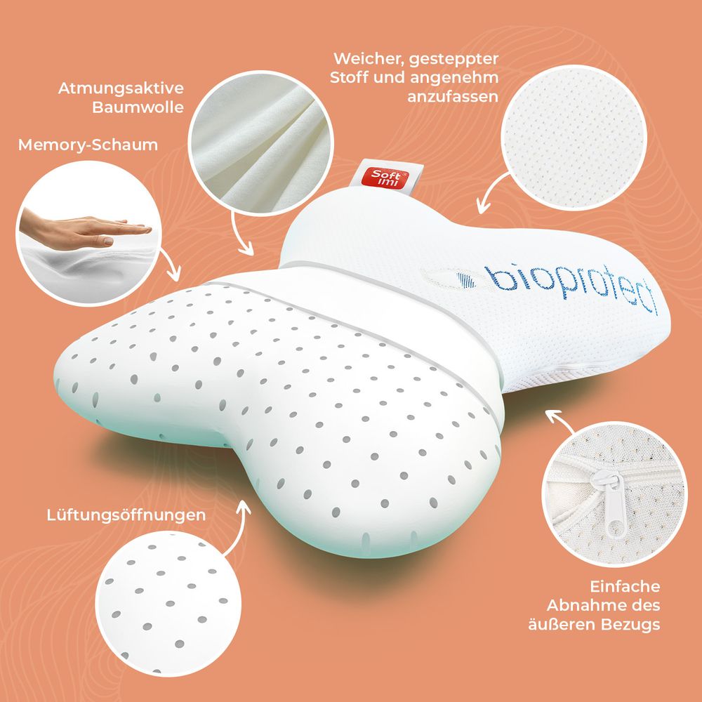 Orthopädisches Kissen maschinenwaschbar