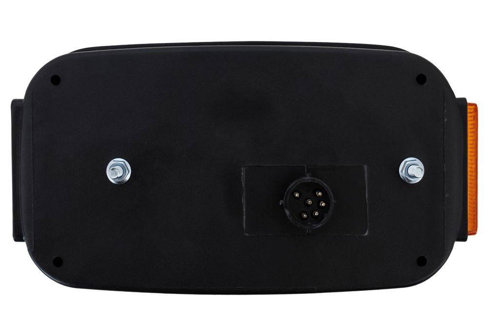 ASPÖCK Multipoint III Rückleuchte links 8 Funktionen 12 V 244 x 138 x 60 mm IP64 Bajonett 8-Pin E4 ADR Zone 2 für Anhänger und Bus