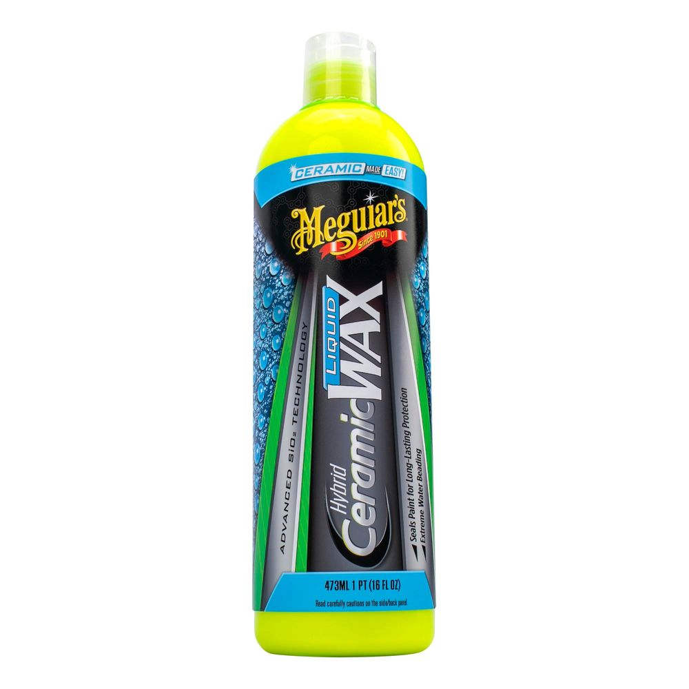 Meguiars Meguiar's Hybrid Ceramic Liquid Wax - Autowachs - 473ml - Keramisches Flüssigwachs - Extra Schutz