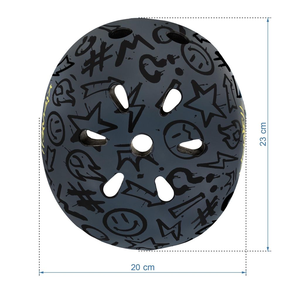 Kidwell ORIX PLUS Kinderfahrradhelm Kinderhelm verstellbar Skatehelm Fahrradhelm für Mädchen Jungen Fahrrad Roller Inliner Scooter