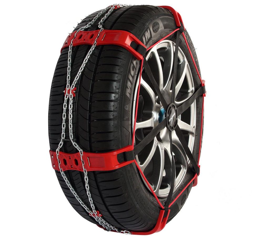 Polaire Schneeketten Steel Sock 136 für Reifen 235/65/16, 9 mm Hybrid-Kette für Pkw, SUV, Winterreifen und Alufelgen, ÖNORM V5117