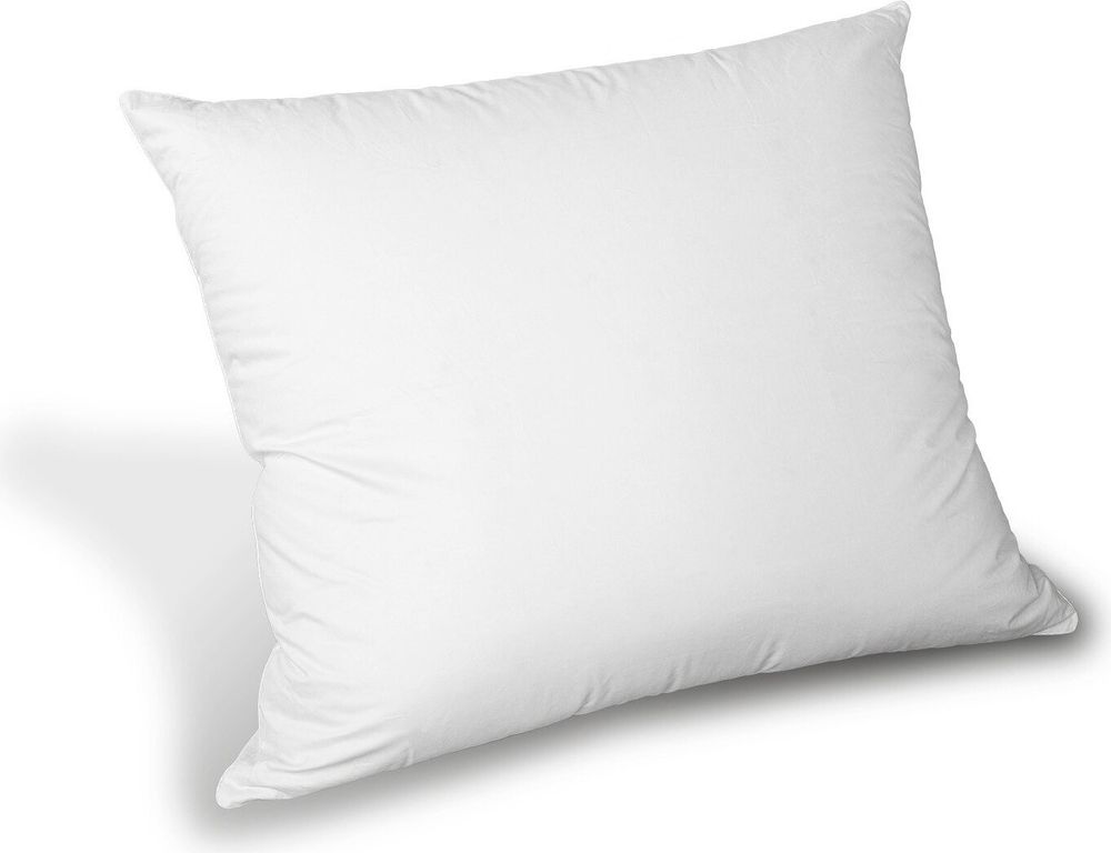 Natürliche Kissen Kopfkissen 80% Daunen 1500g 80x80 - Weiss