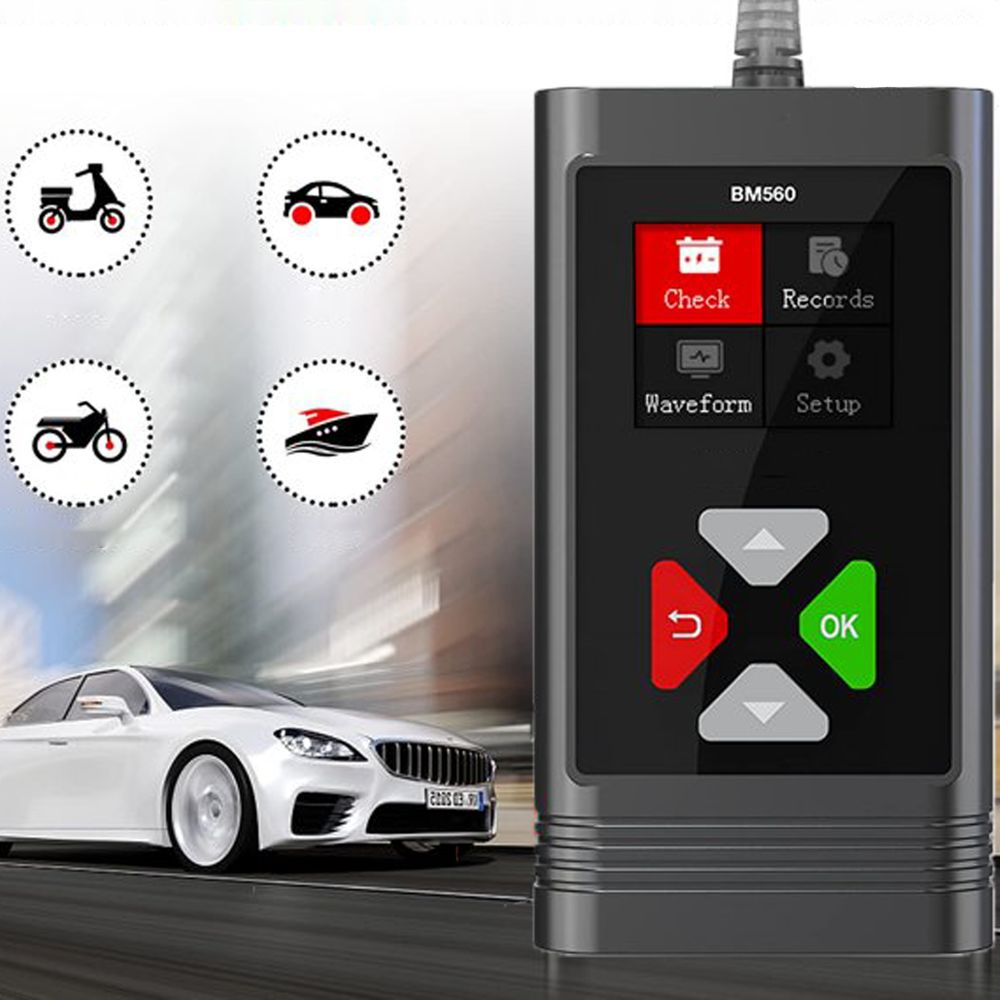 KFZ Batterietester mit LCD Display 5V 12V bis 20V Universal Knopfzellen Multifunktion Profi Akku Testgerät Battery Batteriekapazitätstester Reto