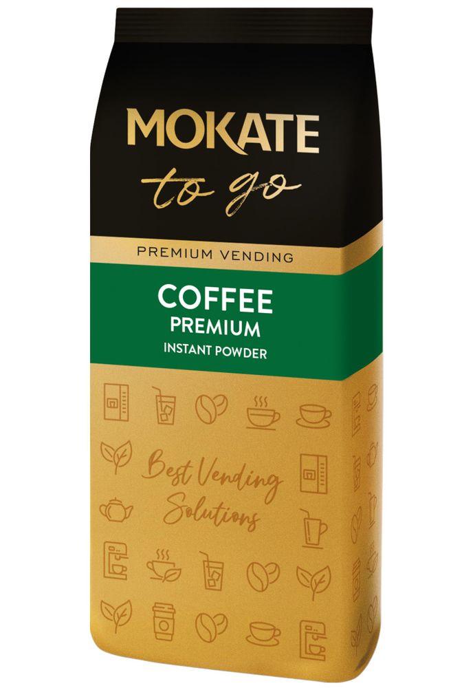 Mokate To Go Coffee Premium - Kawa Rozpuszczalna Instant Do Automatów Premium Vending 0,5kg