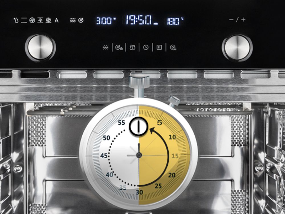 Abschalt-Timer der Einbau-Mikrowelle EBM4502S