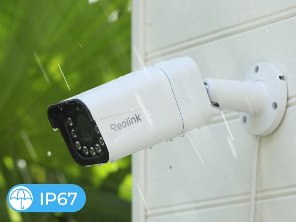 Reolink RLC-811A, 4K 8MP Smarte PoE Überwachungskamera Outdoor, Personen- & Fahrzeugerkennung, 5X optischer Zoom, Farbige Nachtsicht, Zwei-Wege-Audio