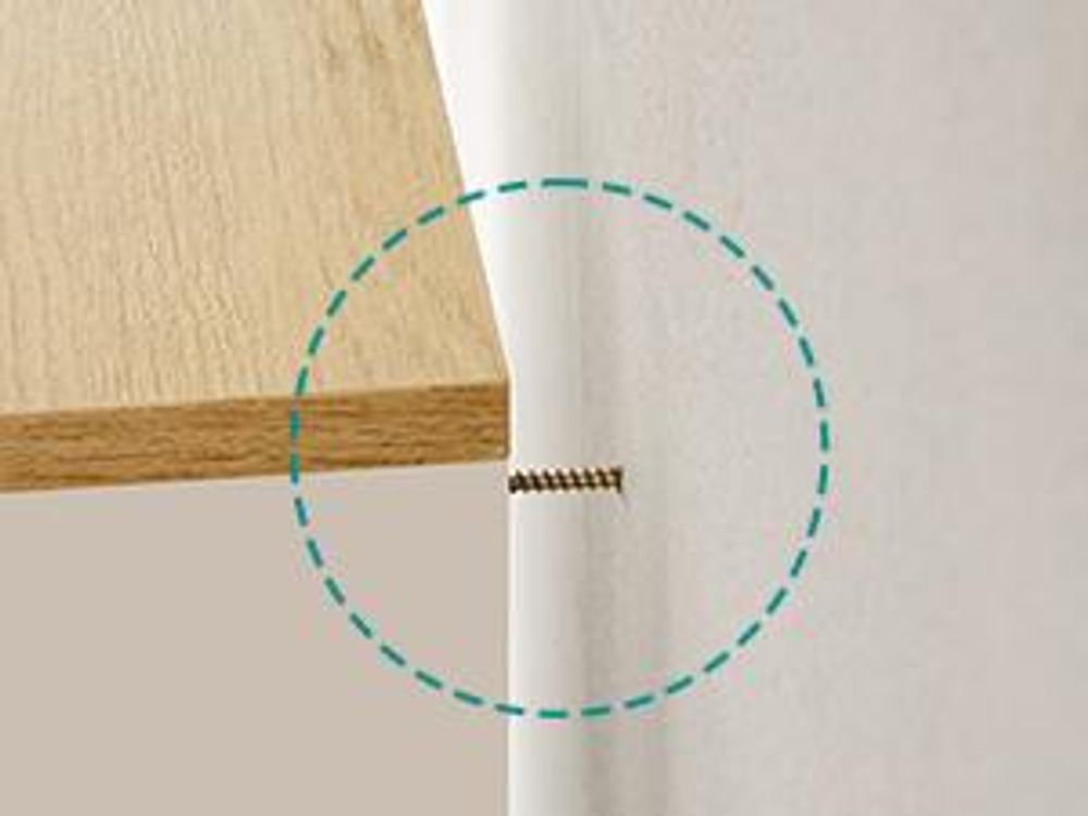 SONGMICS Sideboard Küchenschrank, verstellbarer Einlegeboden, 80x40x76 cm, Sandbeige-Naturbeige
