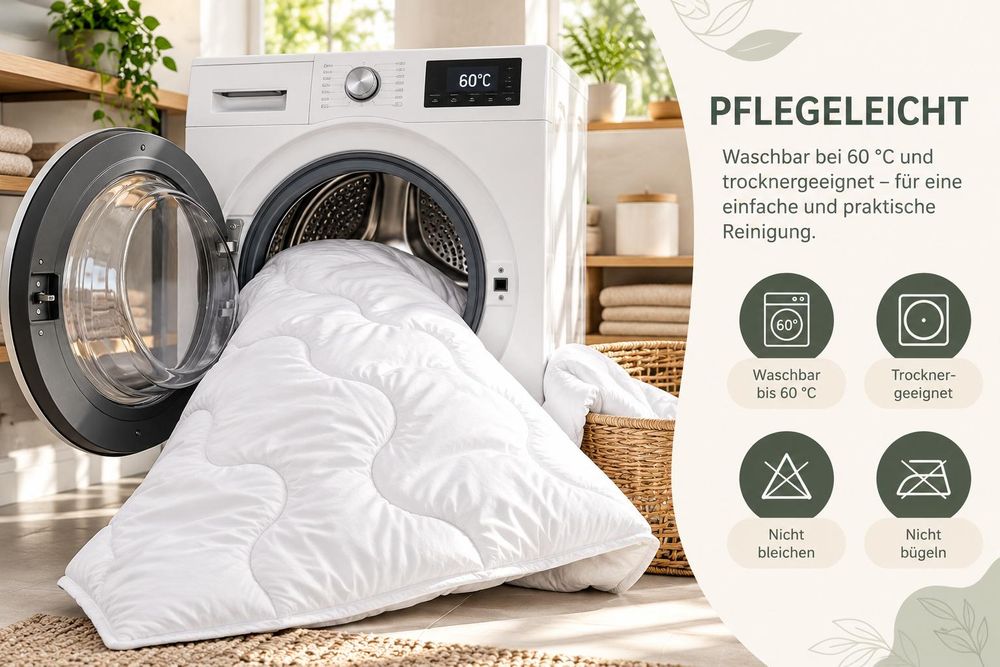 Livessa Bettdecke 200x200 cm Ganzjahresdecke Steppdecke ohne Bezug