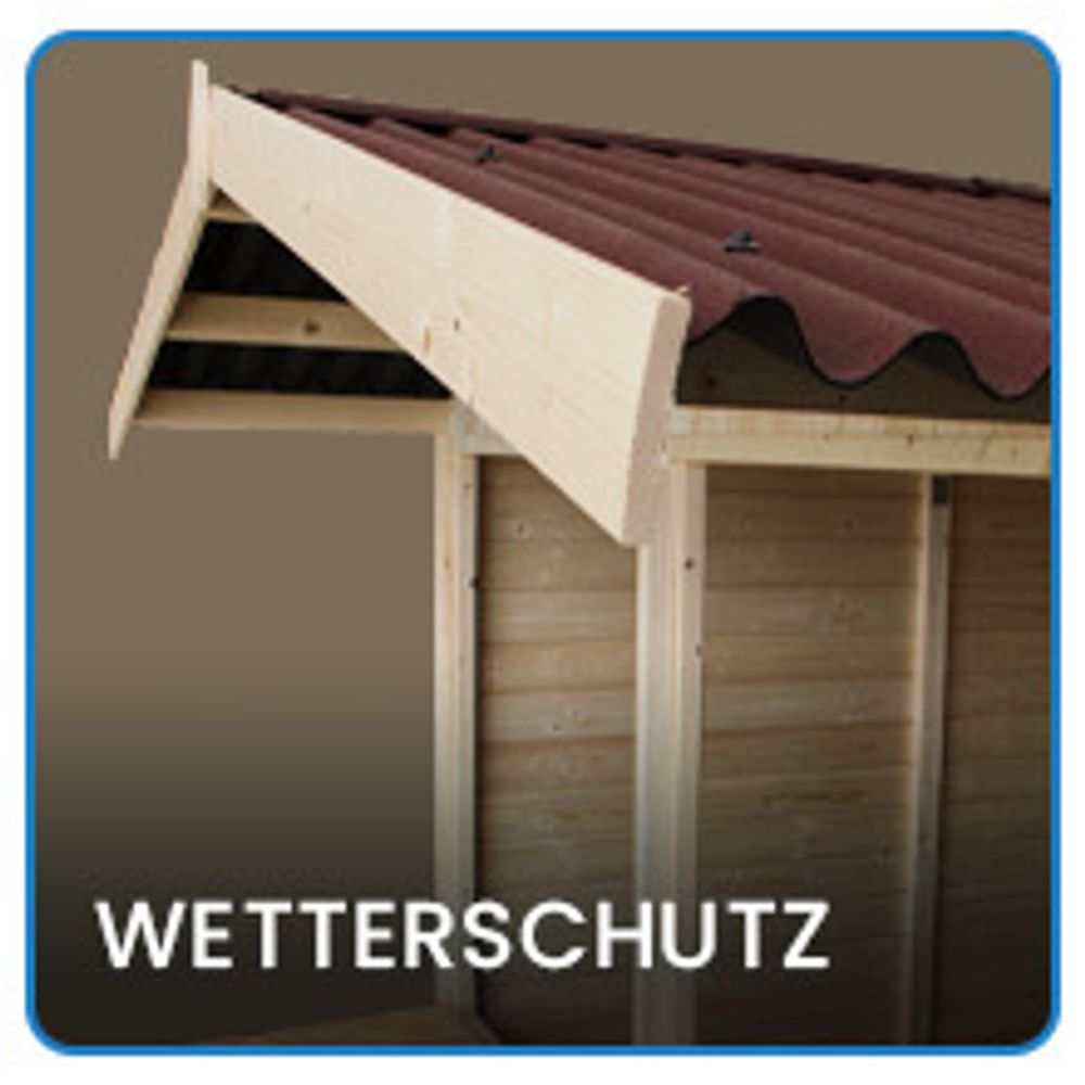 TIMBELA M150A H232x336x263 cm/6 m2, große multifunktionale Garten-Bar Verkaufshütte Verkaufsstände aus Holz