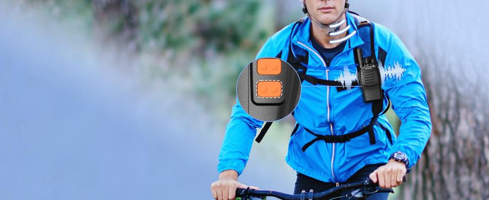 Retevis H777 Walkie Talkie, PMR Funkgeräte Set Lizenzfrei, mit Taschenlampe, Robust, Notfall-Warnungen, VOX, Handfunkgerät für Familie Camping