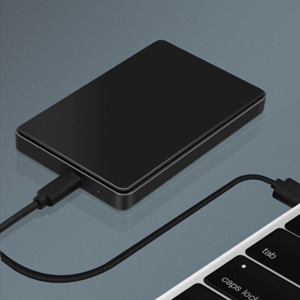 SSD Festplattengehäuse USB für 2,5“ Zoll SATA 3 SSD und HDD 7mm 9,5mm SATA III Festplatten Externes Gehäuse, Werkzeuglos Adapter Konverter Retoo
