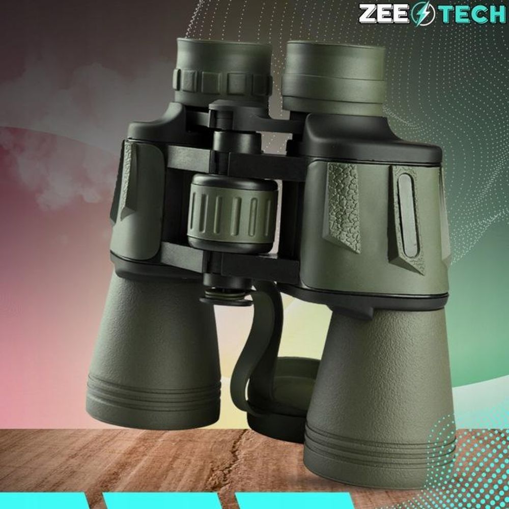 Militärisches Fernglas 20x50 für Jagd und Tourismus, Optik BK-7 FMC + ETUI GURT