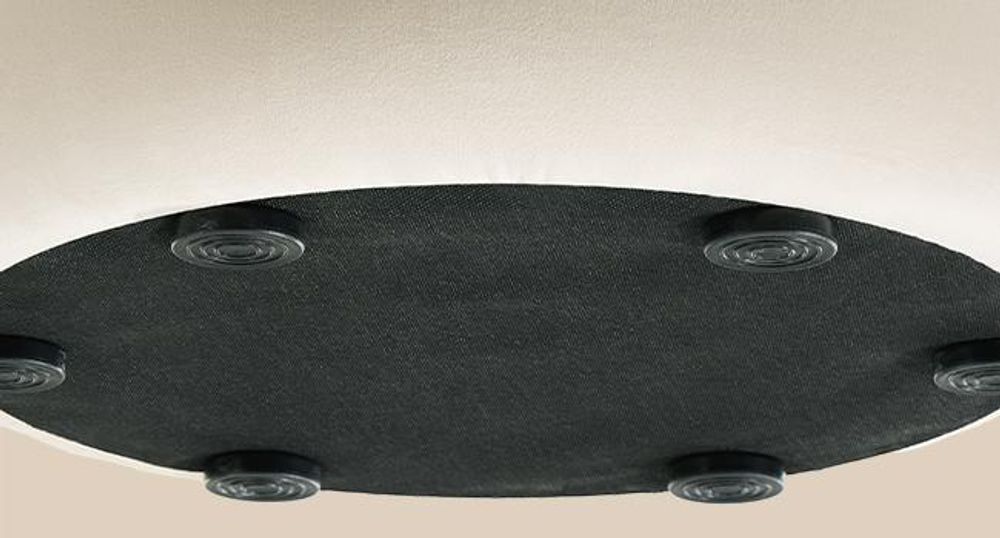 SONGMICS Schminktisch-Hocker mit Stauraum, runder Polsterhocker, abnehmbarer Deckel, Schlafzimmer, Samt, 43 x 47 cm, creme