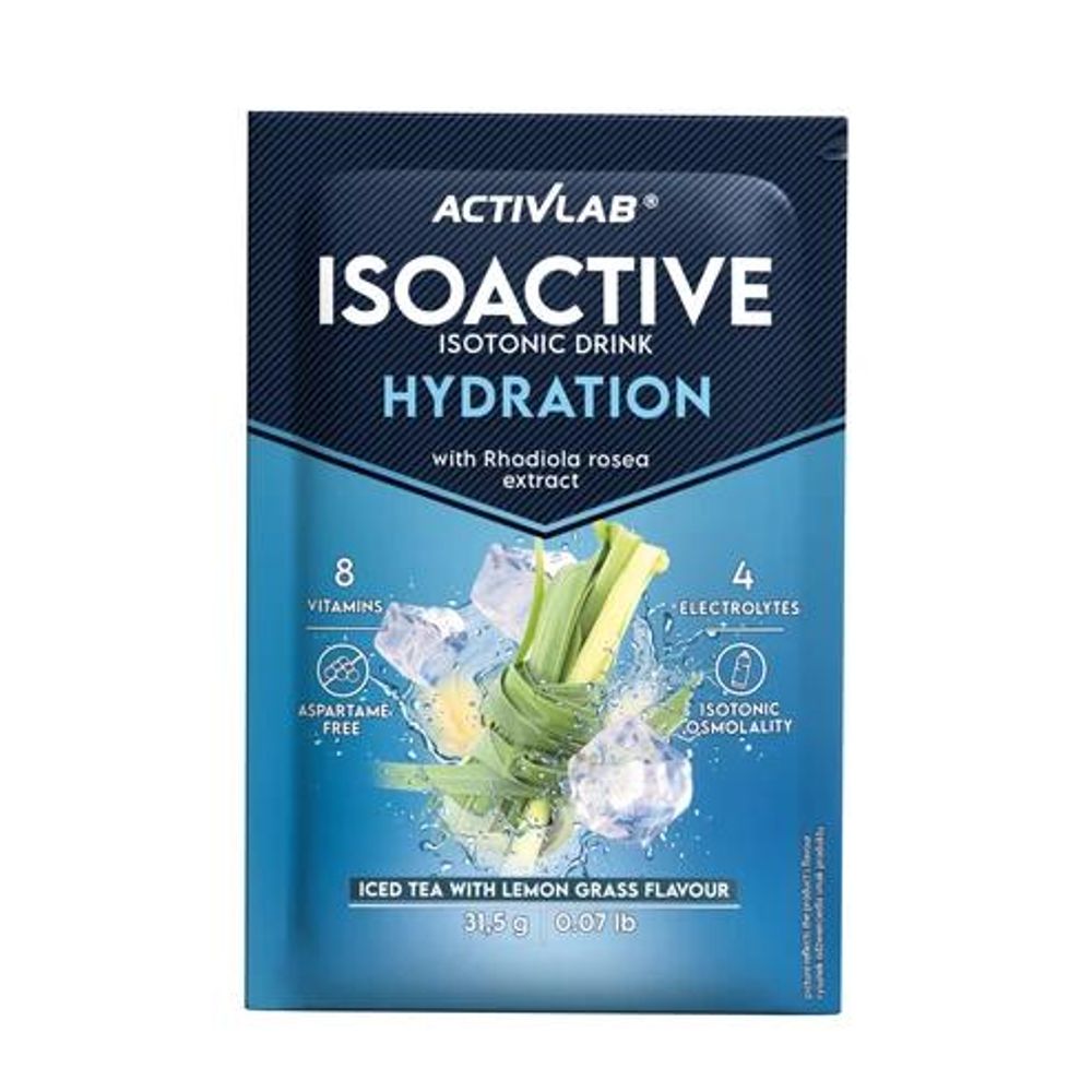 Isoactive - Activlab Zitronengrastee (31,50-Gramm-Beutel)