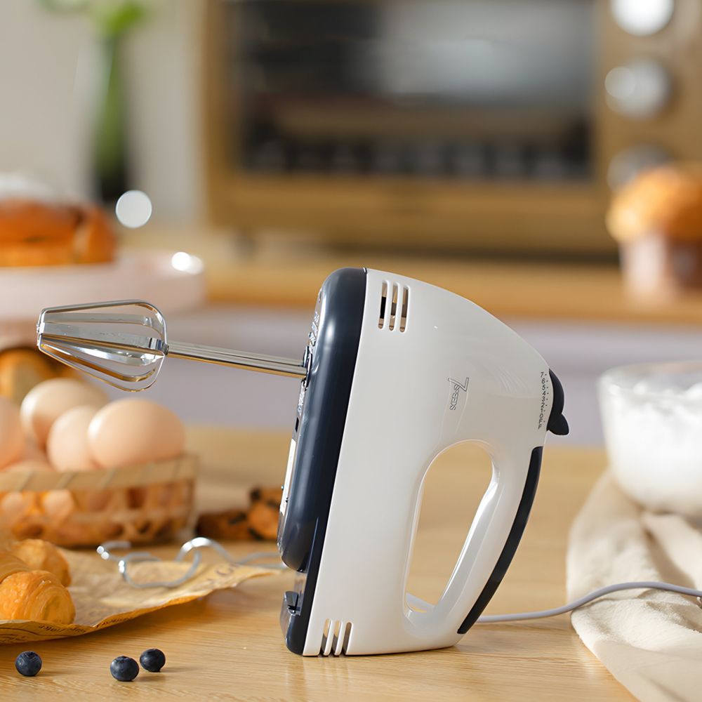 Handmixer 450W Mixer mit Schüssel Elektrischer Standmixer, Handrührer, Eierschläger, 220V, 7 Stufen, Handrührgerät, Turbotaste, Rührmixer Retoo