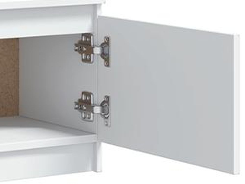 Mobile TV con luci LED bianco 120x30x35,5 cm
