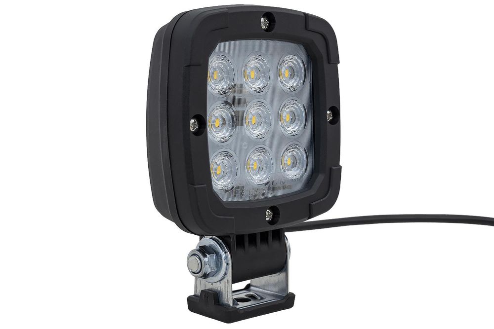 LED-Arbeitsscheinwerfer-Reflektor FRISTOM FT-036 SLIM 9xLED 1400lm