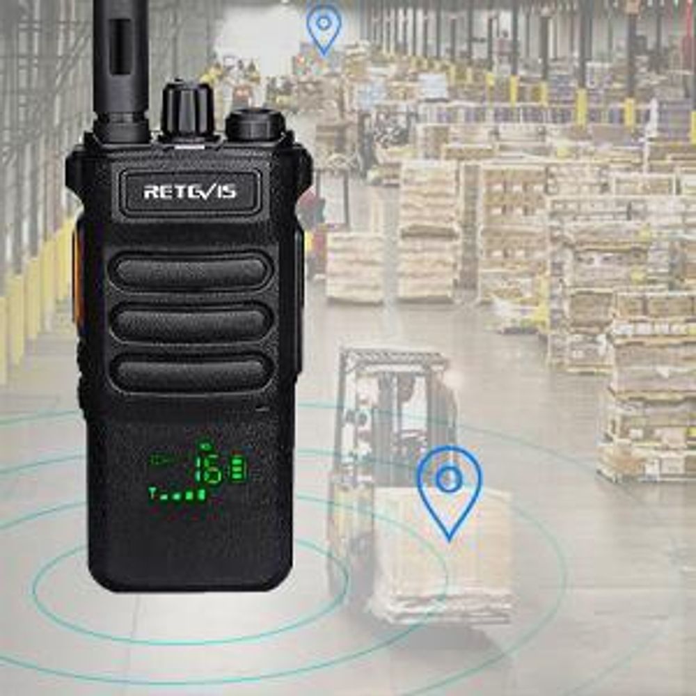 Retevis RT86 Radiotelefony dwukierunkowe, walkie-talkie, walkie-talkie o dużej mocy 2600 mAh, alarm Vox Squelch Scan (czarny, opakowanie 3 szt.)