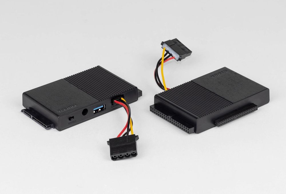 Adapter USB 3.1 auf SATA Ide kompatibel 2,5/3,5 Zoll Festplatte/SSD bis zu 16 TB, 5 Gbit/s, DC-Stromversorgung 1