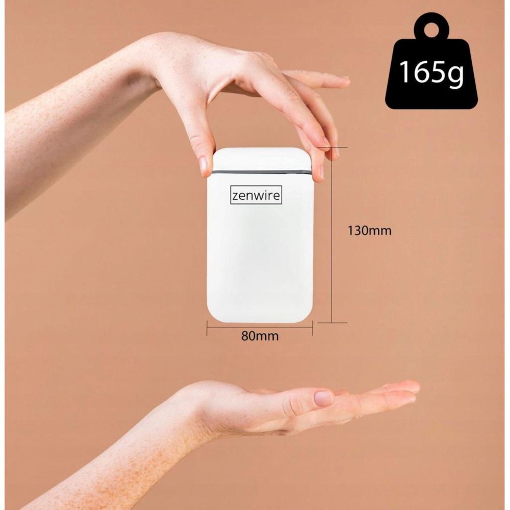 Mini stampante - stampante termica - portatile - per etichette e adesivi - Bluetooth USB-C