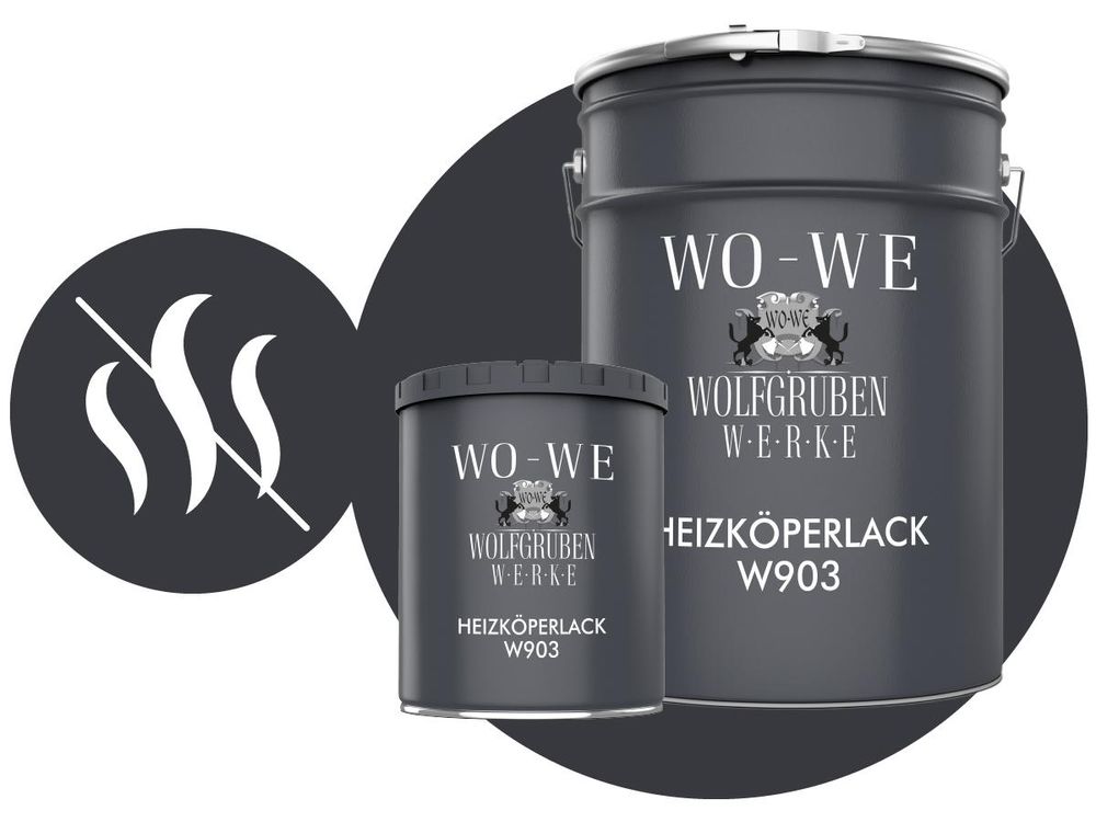Heizungsfarbe W903 Wasserbasiert und geruchsarm