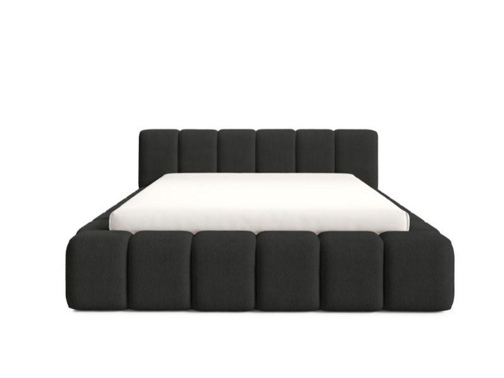 Polsterbett KALLA Premium 160x200 cm mit Bettkasten – Stoff: Quelle 100