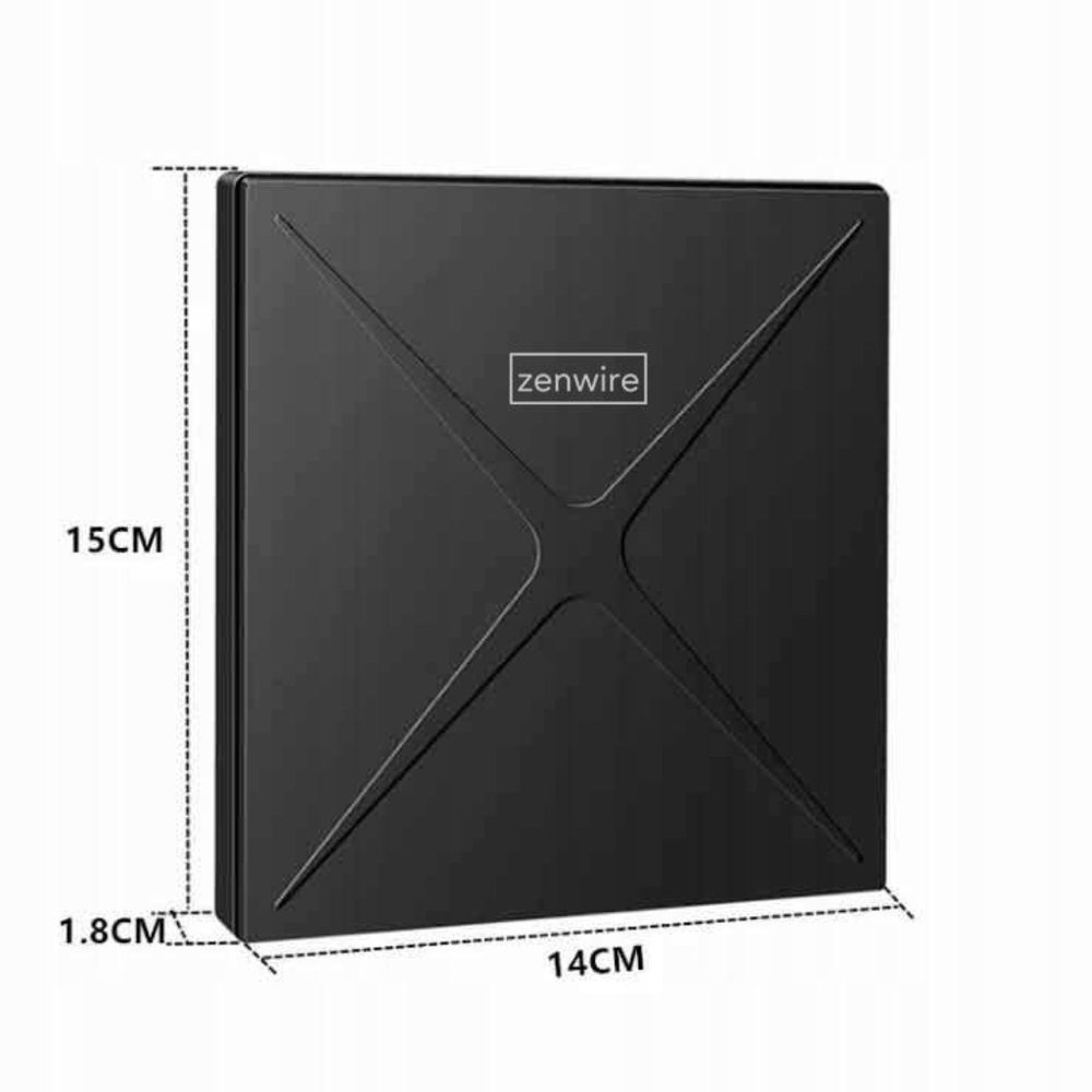 Tragbares Laufwerk - Externes DVD CD RW - USB-C Hub - USB 3.0 - 4-in-1 - SD Leser