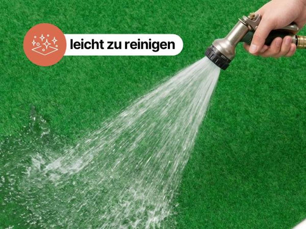 Rasenteppich Magic Forest Outdoor Kunstrasen Anthrazit Terrasse Balkon Wetterfest 400 x 700