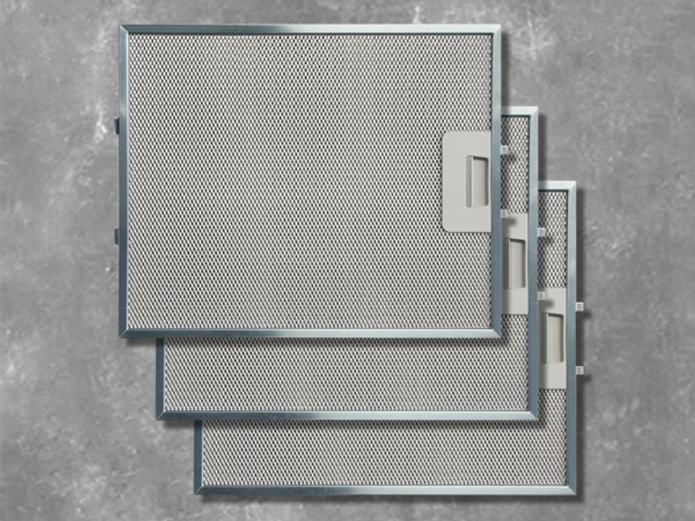 Mehrlagige Metallfettfilter der Insel-Dunstabzugshaube FLAT-INSEL-6
