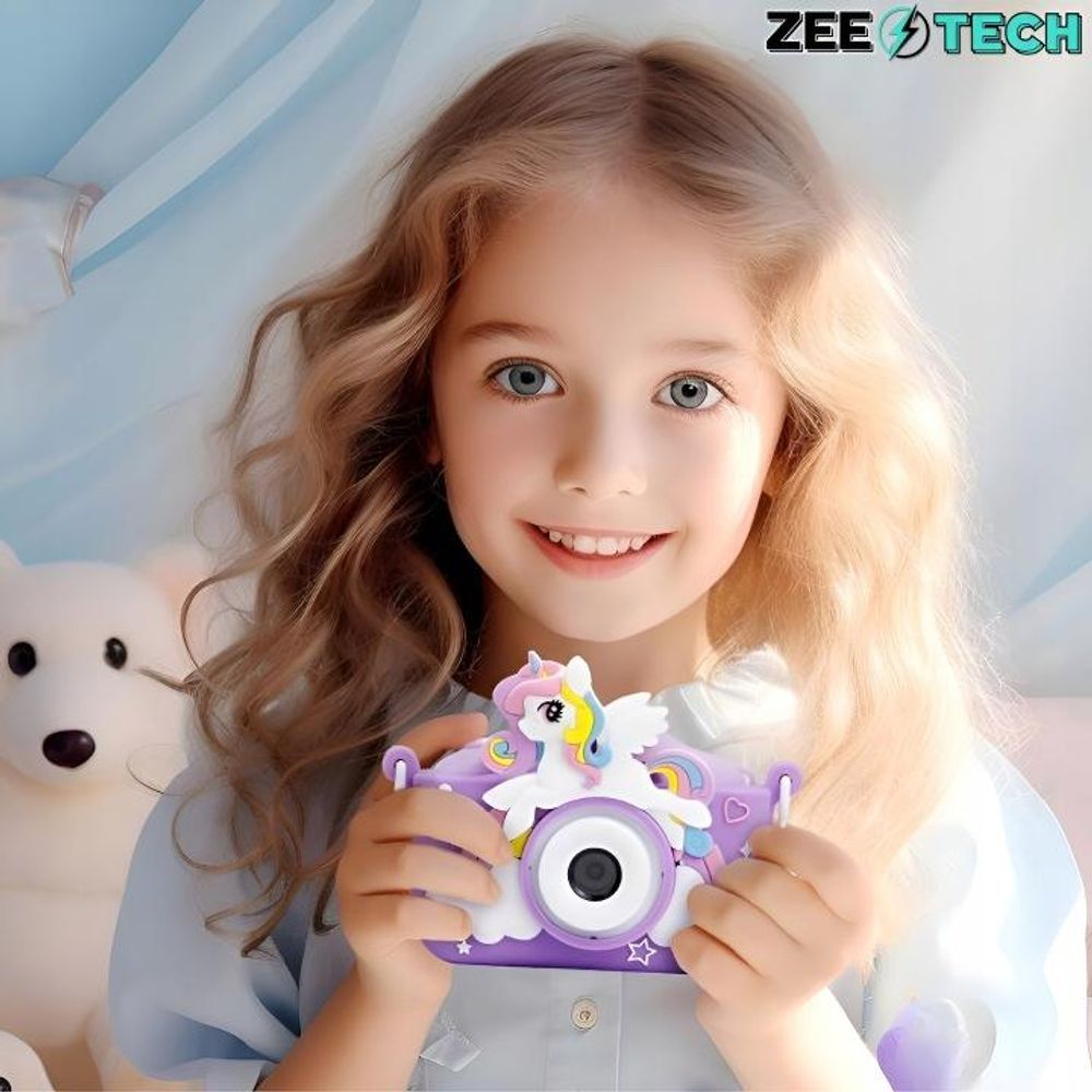 DIGITALKAMERA FÜR KINDER 40 MP Kamera Spielzeug Spiele + 32GB Karte