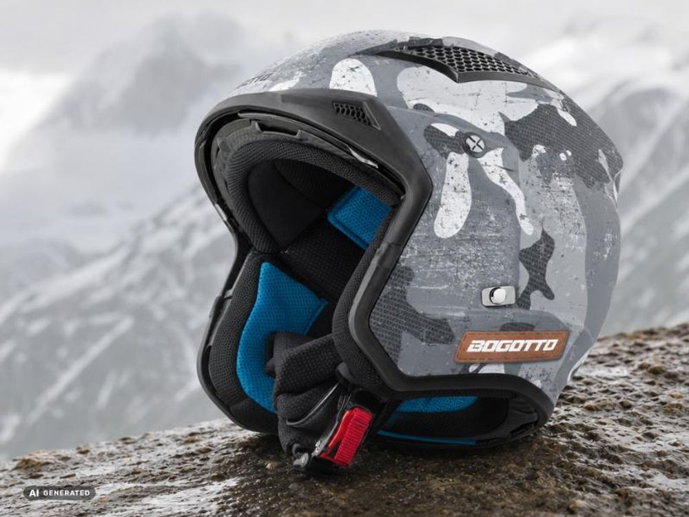 Bogotto Radic Camo 22.06 Helm, grün matt, XL (61/62)