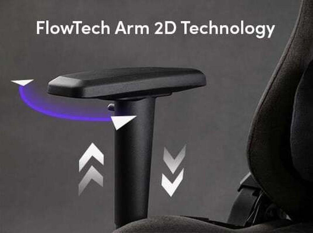 SENSE7 Spellcaster SENSHI Krzesło gamingowe z tapicerką materiałową, czarne – ergonomiczne krzesło biurowe, krzesło do biurka, krzesło dla graczy, nośność 150 kg, podłokietniki 2D, fotel kierowniczy