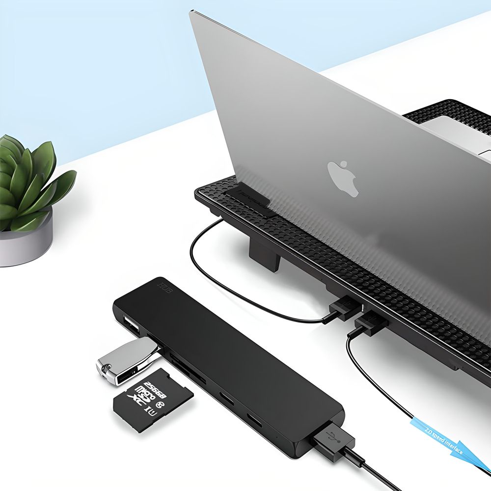 Notebook Laptop Kühler Ständer mit 5 x LED Beleuchtet Lüfter 2 USB Unterlage 12-17 Zoll USB-Stromversorgung PS4 Pro Playstation 4 Cooler Retoo