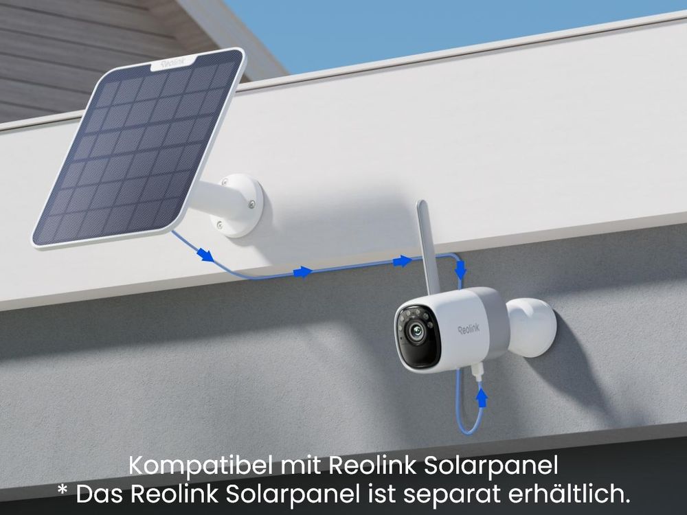 Reolink Altas, 2K 4MP Akku Bullet Überwachungskamera, langlebig 20000mAh Akku, Dual-Band Wi-Fi 6, ColorX-Nachtsicht, KI-Erkennung, 10s Voraufzeichnung