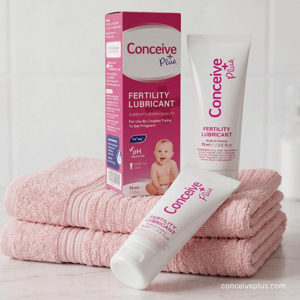 Conceive Plus Lubrykant płodności 75 ml – z jonami wapnia i magnezu, przyjazny plemnikom, zrównoważone pH
